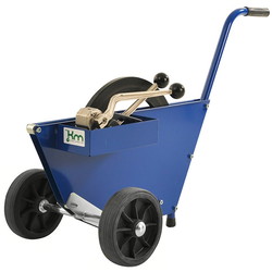 Kongamek rulleholder til stålbånd 990x460x640mm blå