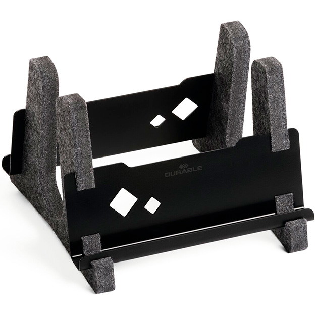 Durable Vertical laptopstander 13-17" sort