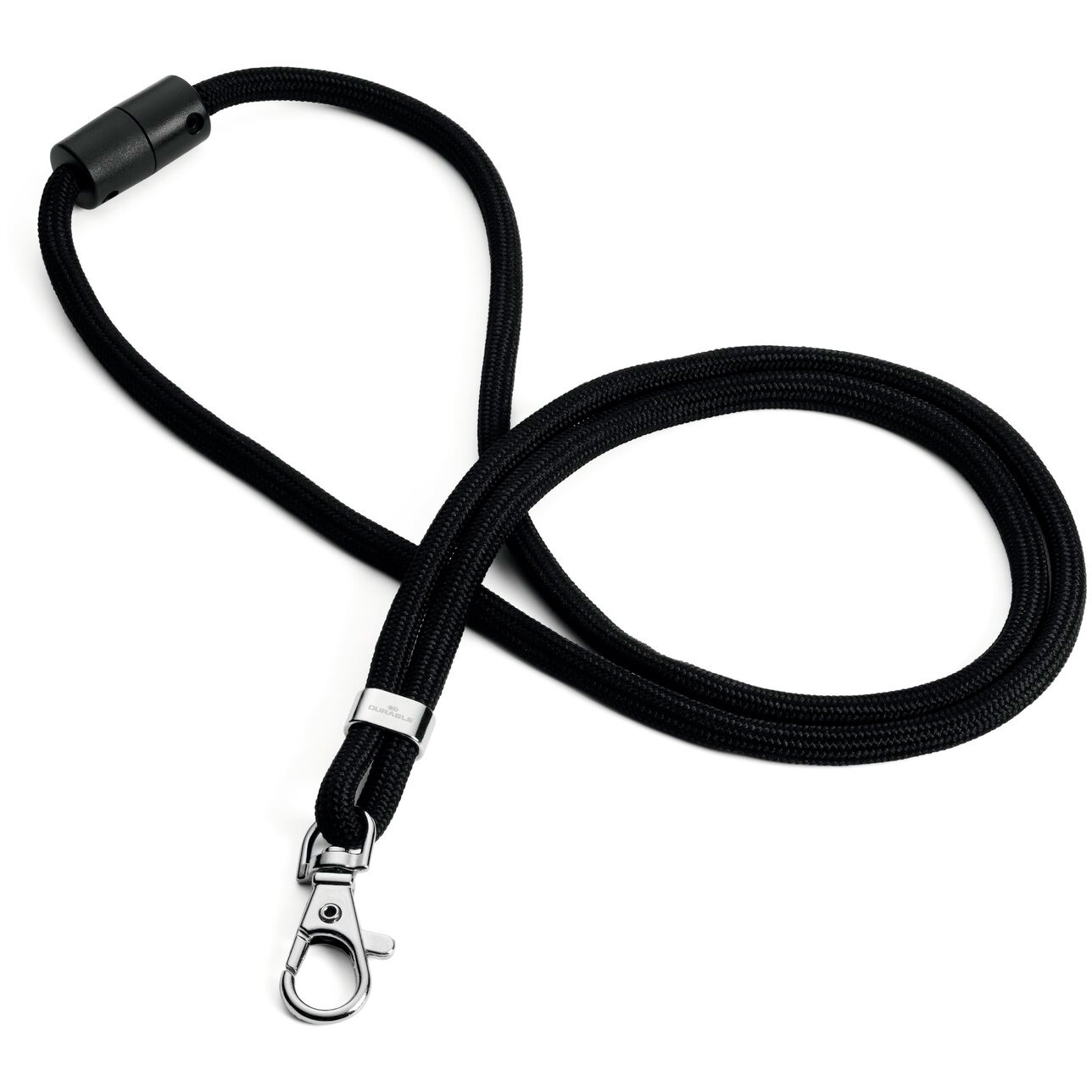 Durable tekstilhalsbånd 46cm sort