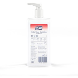 Tork 511205 Extra hånddesinfektionsgel 500ml