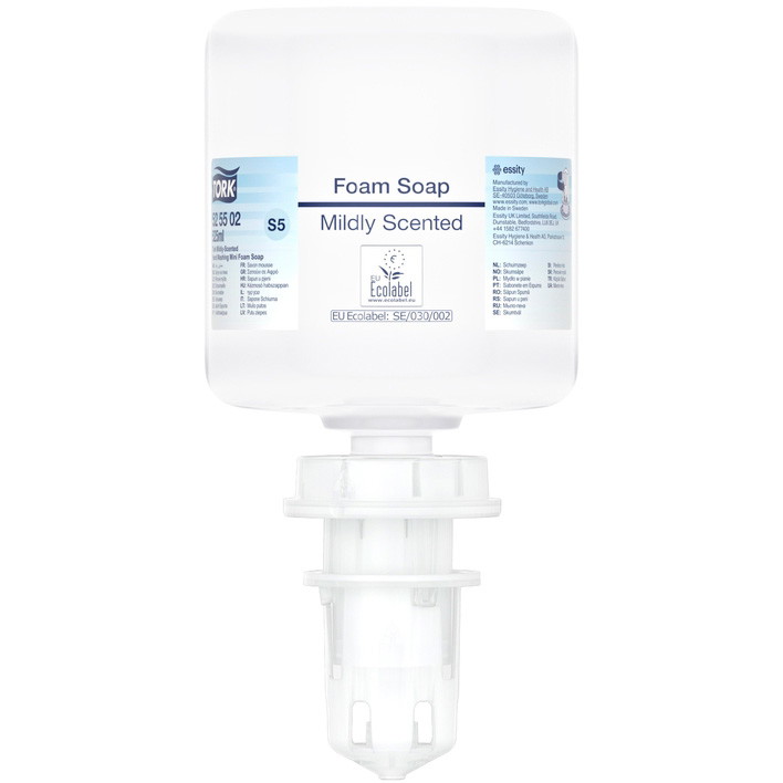 8 x Tork 525502 Mild skumsæbe S5 525ml