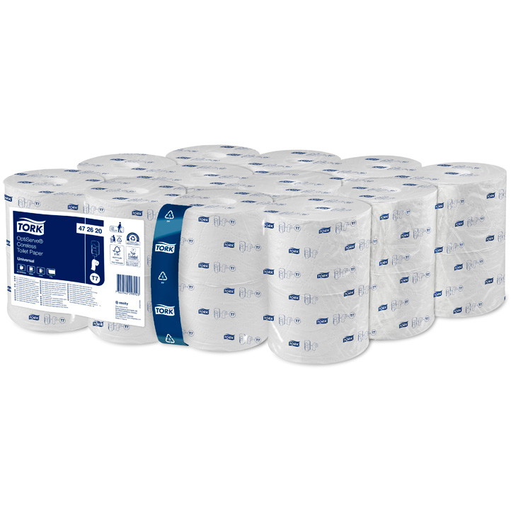 Tork 472620 OptiServe Universal toiletpapir 1-lags T7