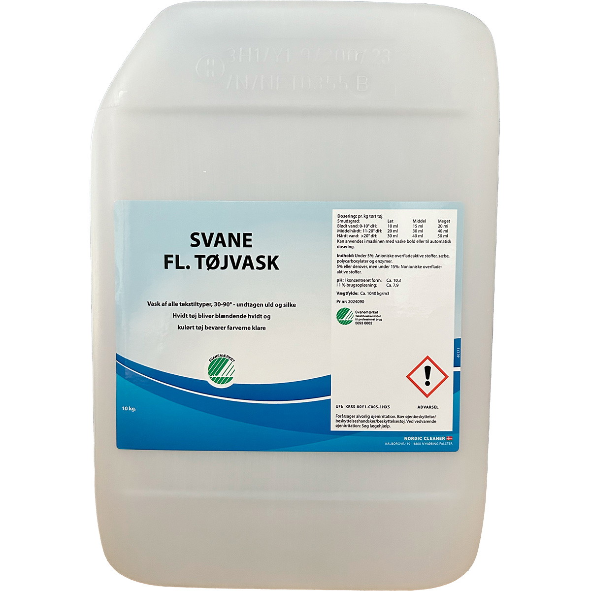 Svane flydende tøjvask 10kg