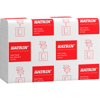 Katrin håndklædeark 2-lags 20,6x24 Z-fold hvid 2700ark