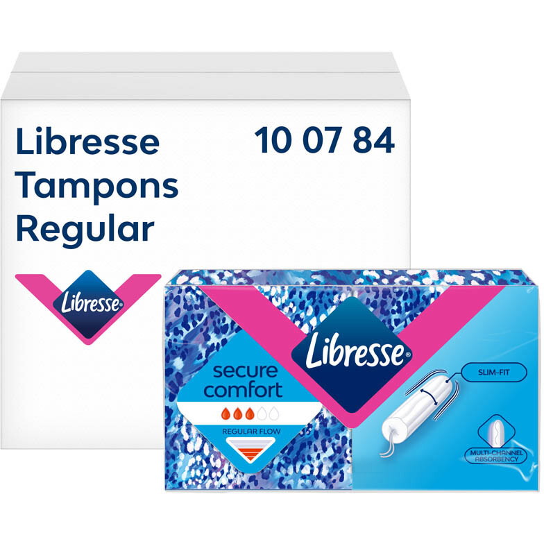 Libresse Regular tamponer 384stk