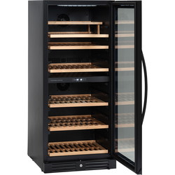 Scandomestic vinkøleskab 345L sort