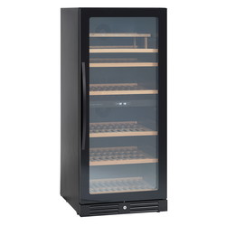 Scandomestic vinkøleskab 345L sort