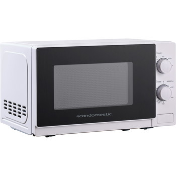 Scandomestic mikroovn 20L hvid 700W