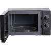Scandomestic mikroovn 20L sort 700W
