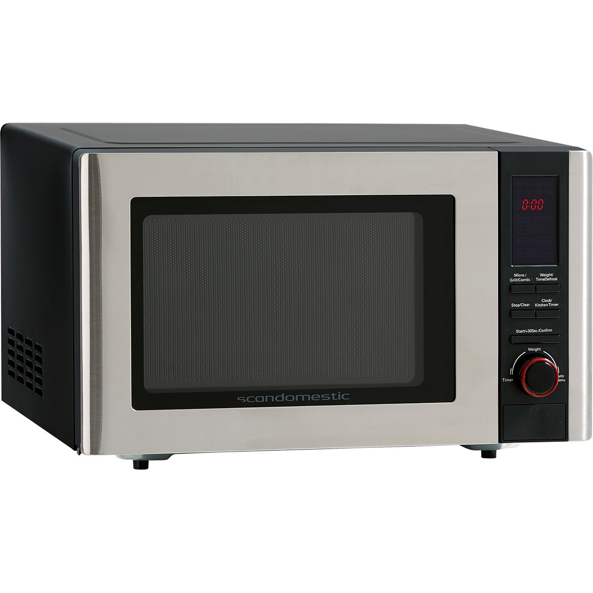 Scandomestic mikroovn med grill 800W