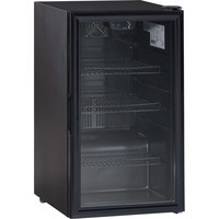 Scancool displaykøler 110L sort