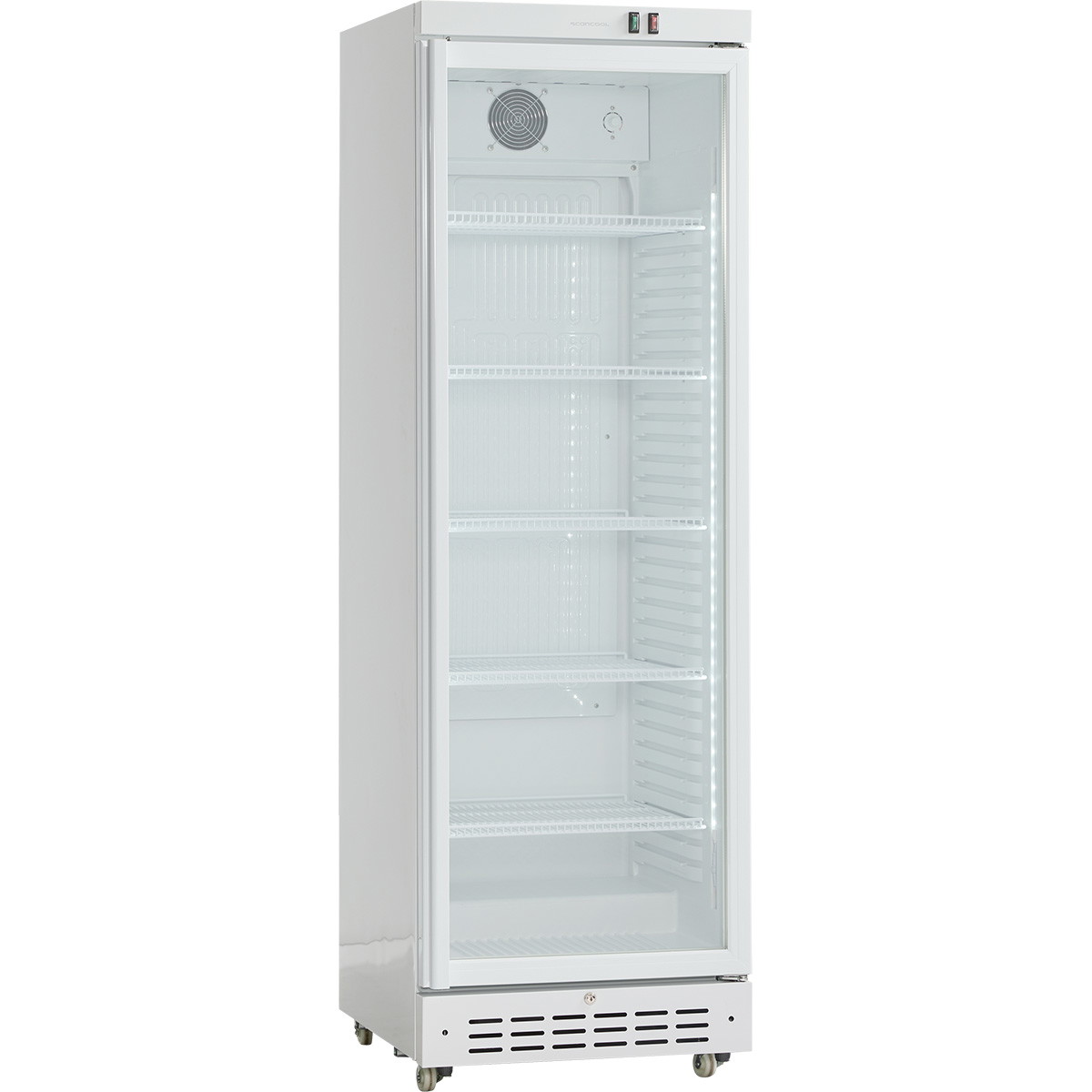 Scancool displaykøler 274L hvid