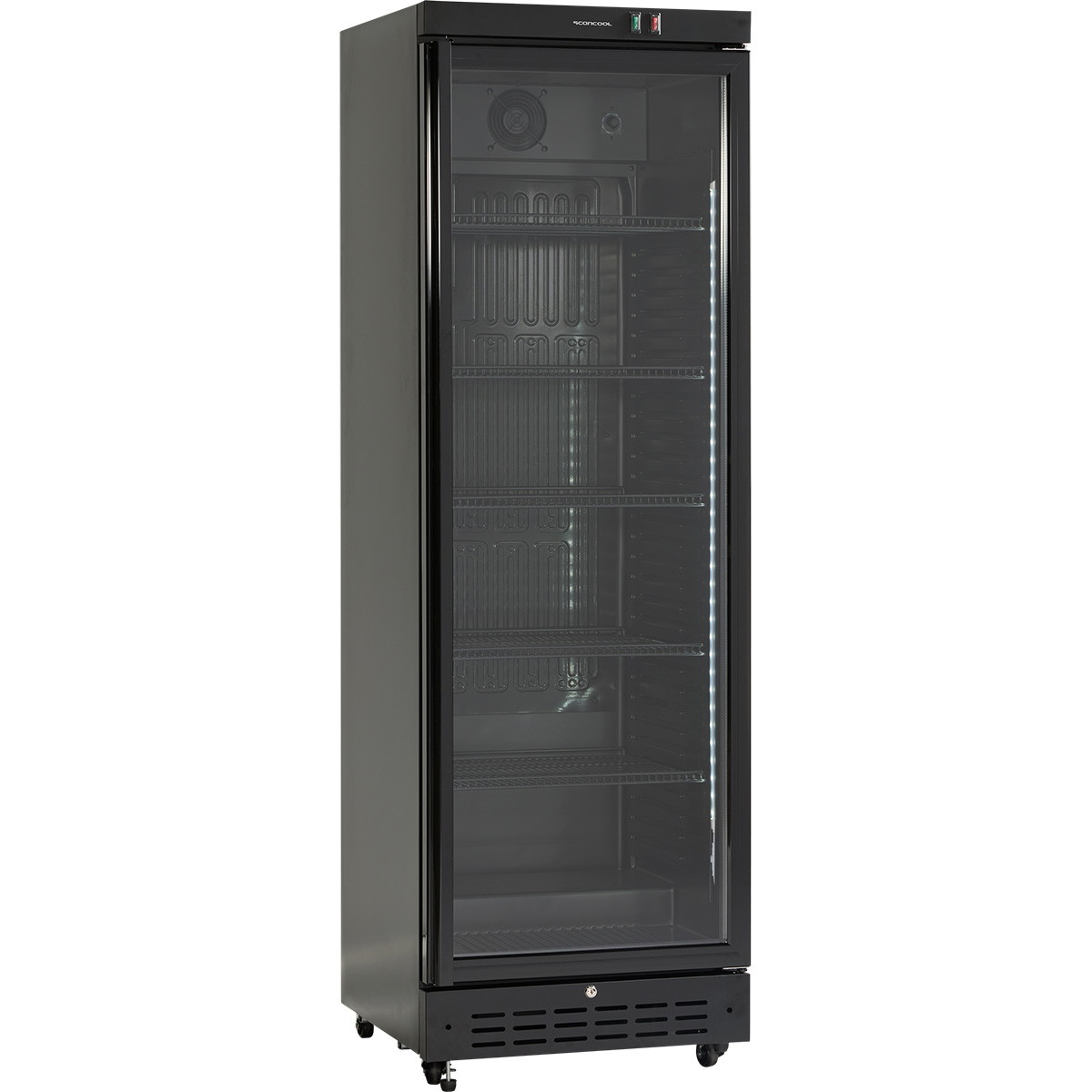Scancool displaykøler 274L sort