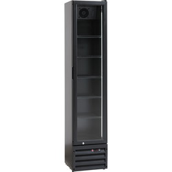 Scancool displaykøler 144L sort