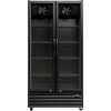 Scancool displaykøler 660L sort