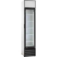 Scancool displaykøler 133L sort/hvid