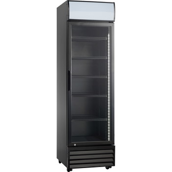 Scancool displaykøler 280L sort