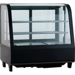 Scancool displaykøler 70L sort