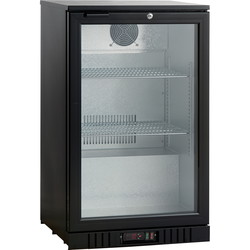 Scancool barkøleskab 86L sort