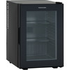 Scancool minibar med glasfront 34L sort
