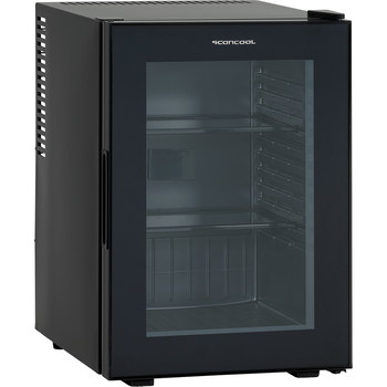 Scancool minibar med glasfront 34L sort