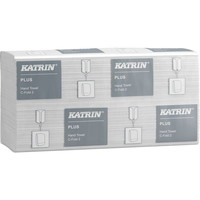 Katrin 92512 Plus håndklædeark 2lags C-fold hvid 1600ark