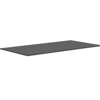 Bordplade 160x80cm linoleum sort