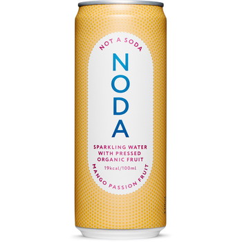 NODA danskvand med mango og passionsfrugt 33cl
