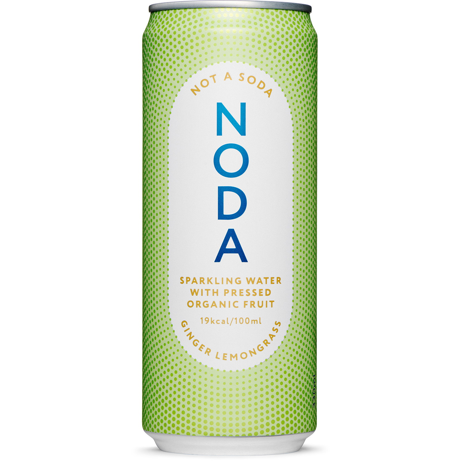 NODA danskvand med ingefær og citrongræs 33cl