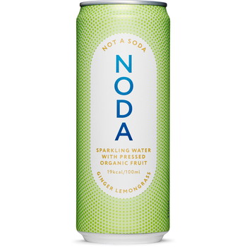 NODA danskvand med ingefær og citrongræs 33cl