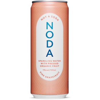 NODA danskvand med pink grapefrugt 33cl