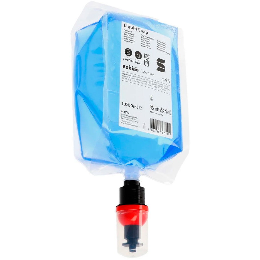 6 x Satino flydende håndsæbe parfume 1000ml