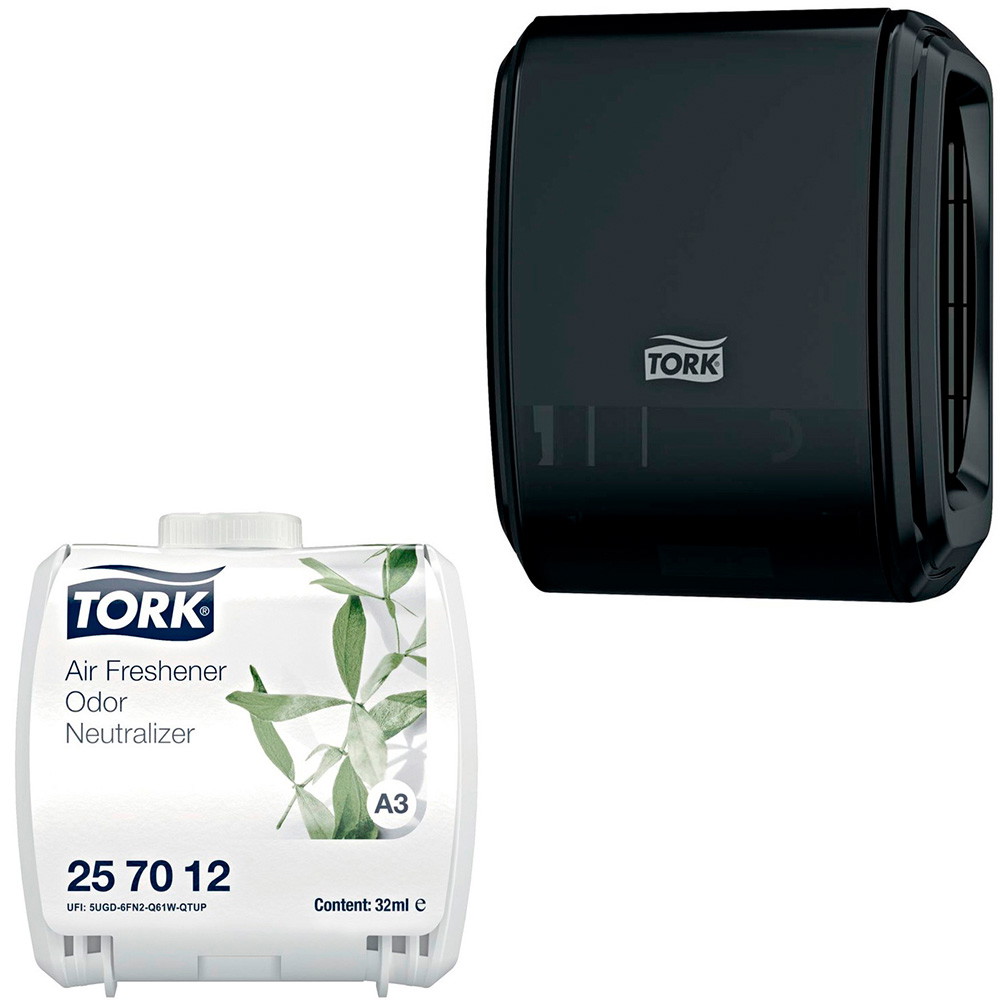 Tork Constant Airfreshener Neutral + gratis dispenser sort