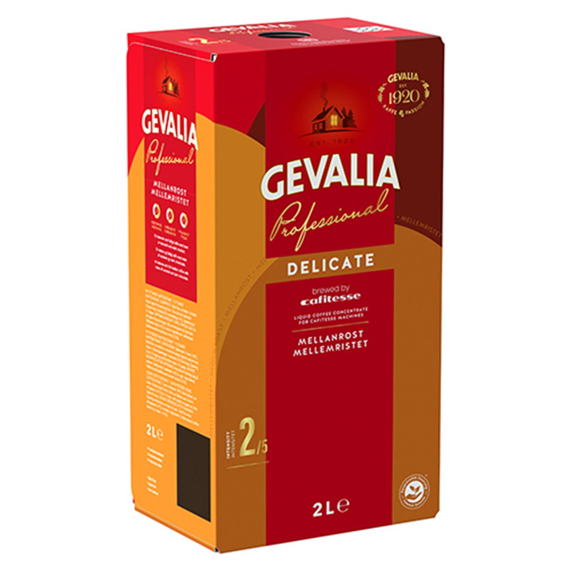 Gevalia Delicate Roast Cafitesse kaffe 2x2L