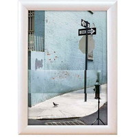 Snapramme A1 25mm hvid