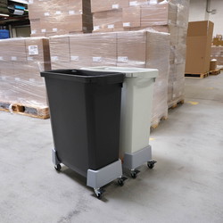 Durabin vogn til affaldspand 60L