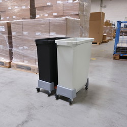 Durabin vogn til affaldspand 60L