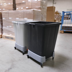 Durabin vogn til affaldsspand 90L