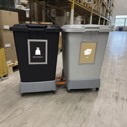 Durabin vogn til affaldsspand 90L