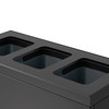 Bica Basic 830 affaldsstation 3x10L antracit