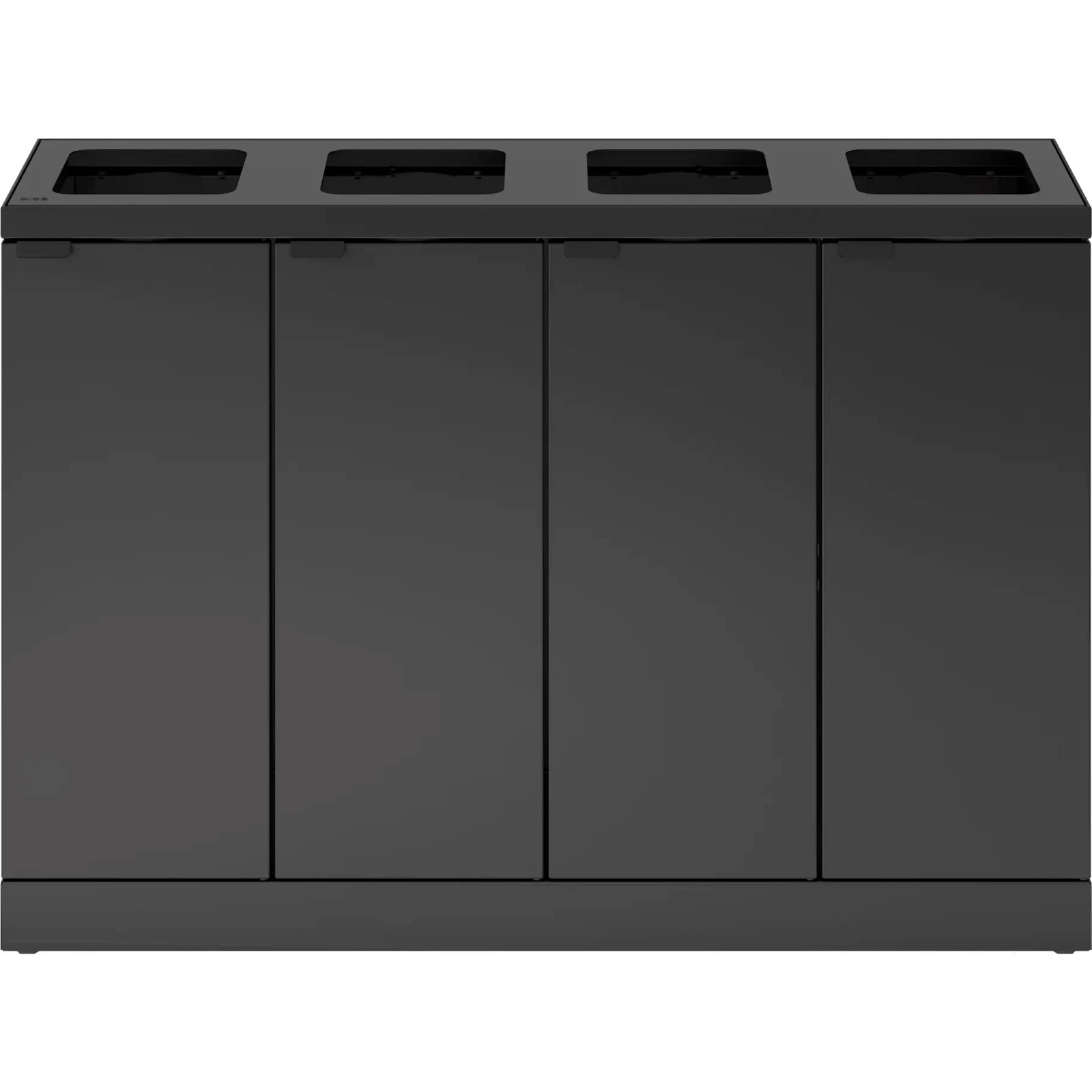 Bica Basic 878 affaldsstation 4x45L antracit