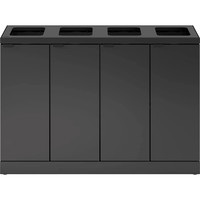 Bica Basic 878 affaldsstation 4x45L antracit