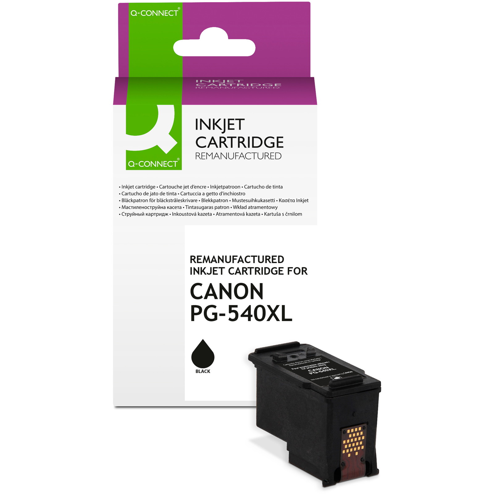 Q-connect PG-540XL blækpatron sort 700ark