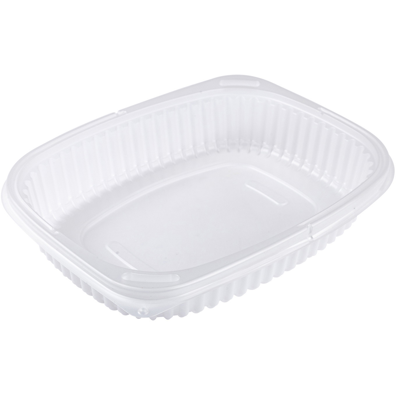 Hot meal plastbakke 800ml klar 40stk