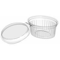 Dressingbæger 50ml klar 50stk