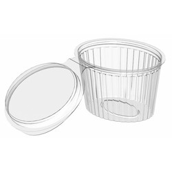 Dressingbæger 80ml klar 50stk