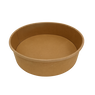Papskål 850ml brun 50stk