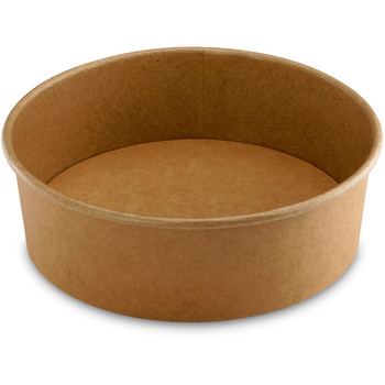 Papskål 1100ml brun 50stk