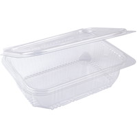 Plastboks med låg 750ml klar 400stk
