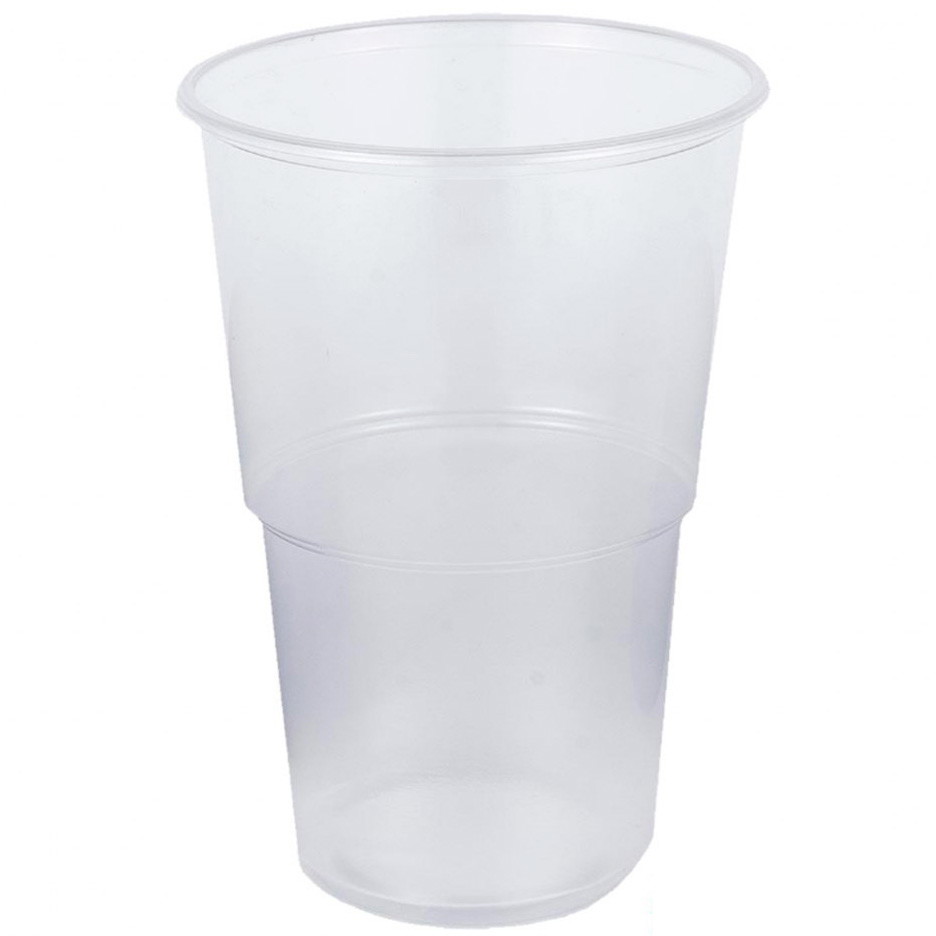 Plastglas Ø95x110mm 30cl klar 50stk